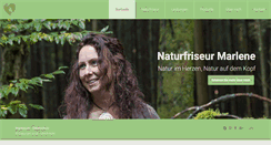 Desktop Screenshot of naturfriseur-marlene.de
